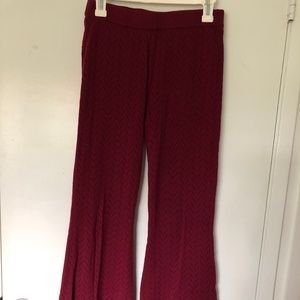 Flare Knit Pants S